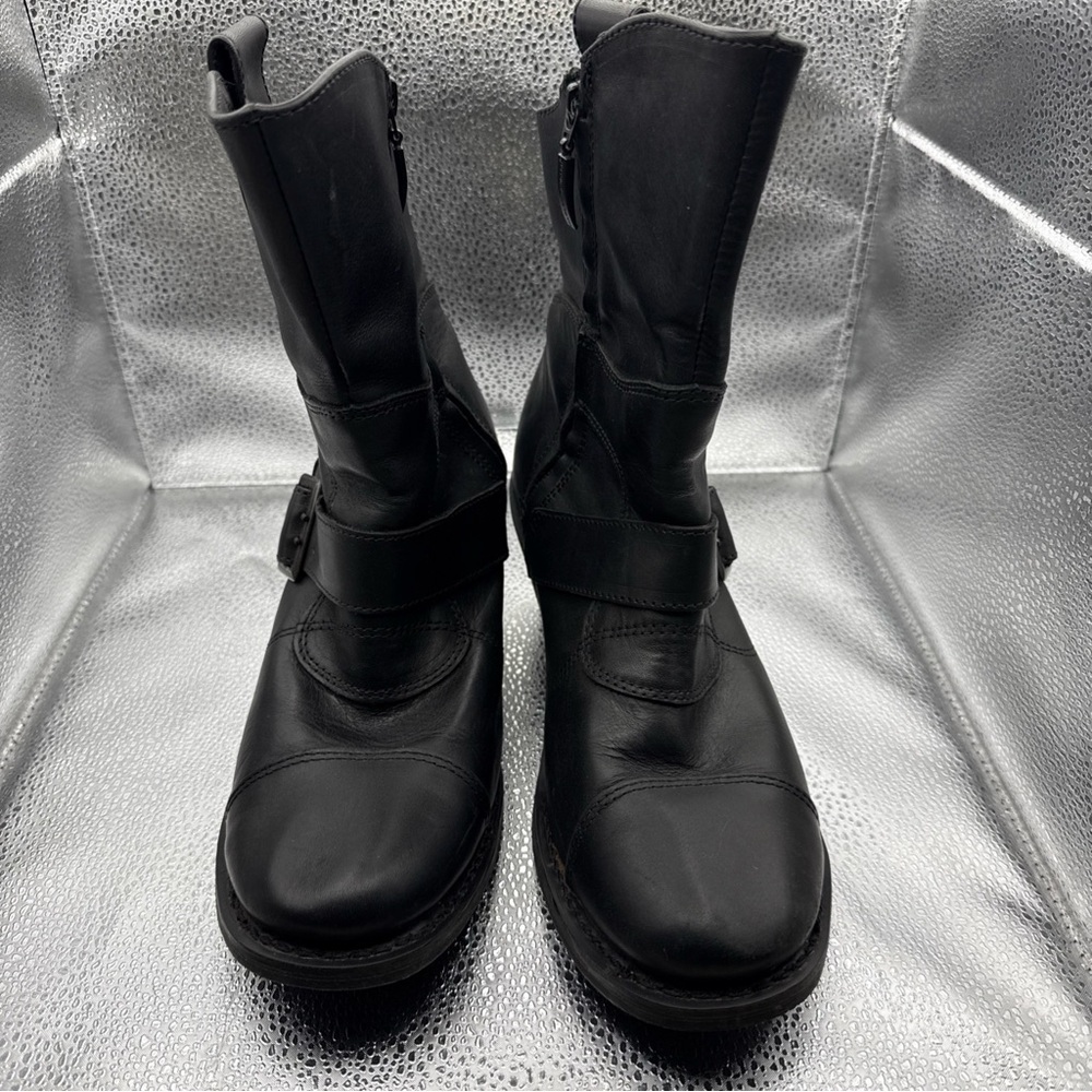 Harley-Davidson Black Leather Boots